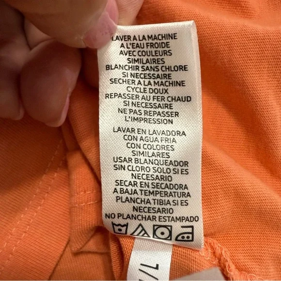 Life Is Good Warm Orange Tee Las Vegas women’s size L - Picture 9 of 10